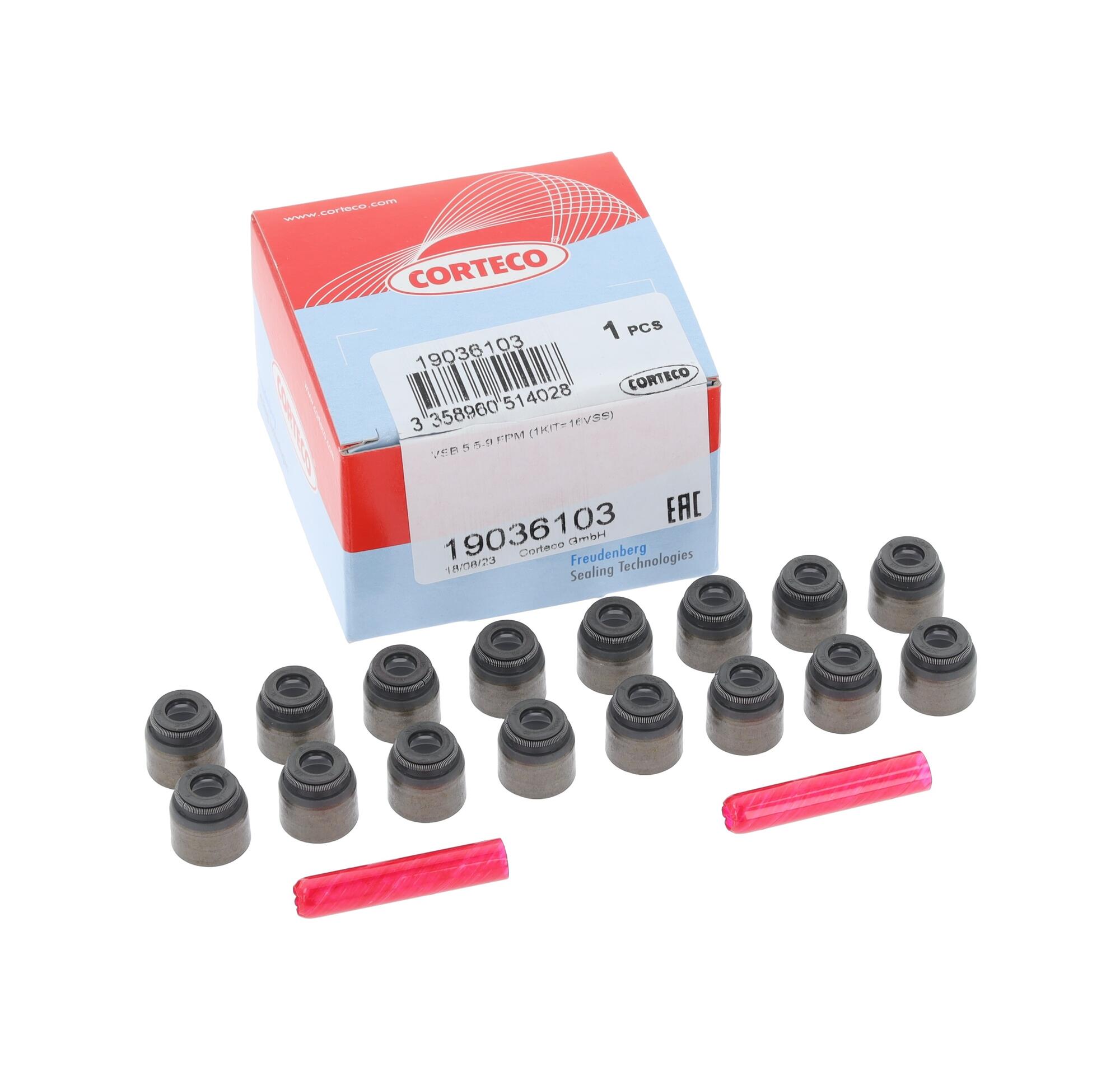 CORTECO Packningssats, ventiler 19036103