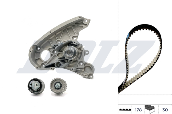 DOLZ Veepump + hammasrihmakomplekt KD112