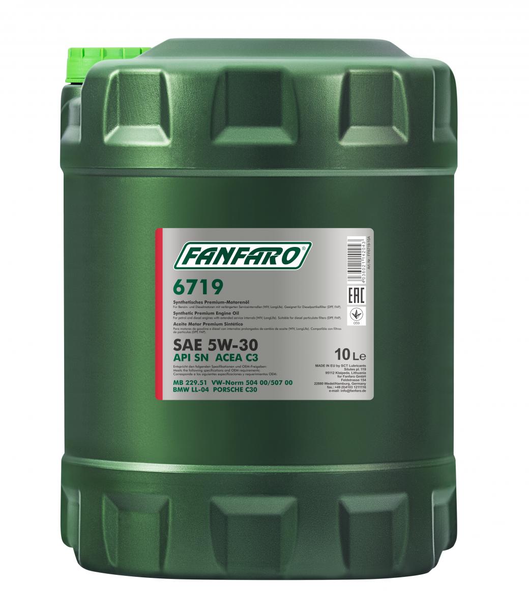 SCT - MANNOL Mootoriõli FF6719-10