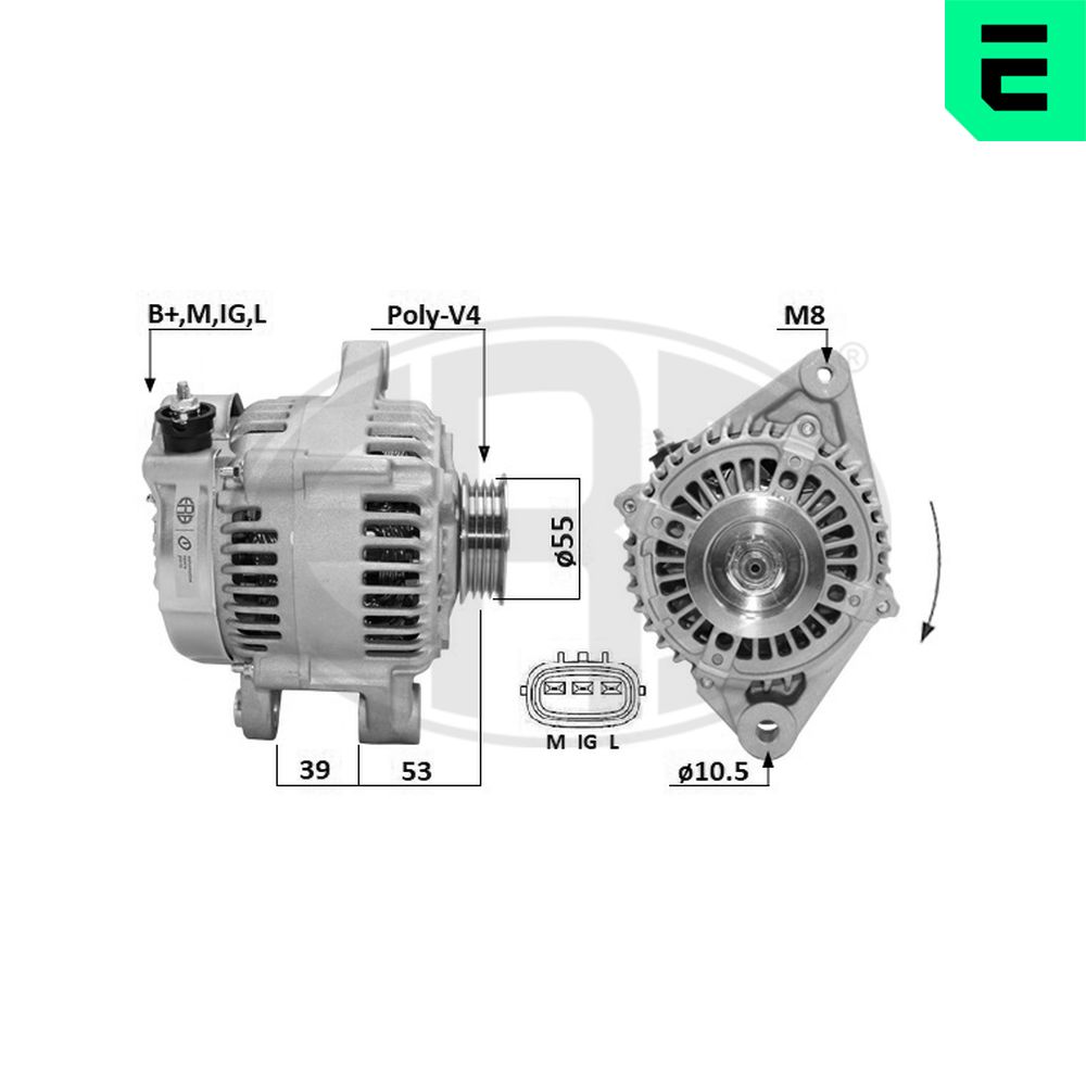 ERA Generaator 209673A