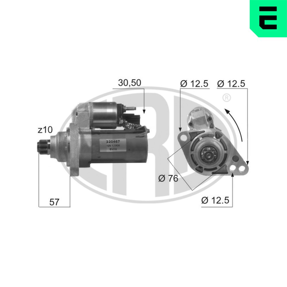 ERA starteris 220467