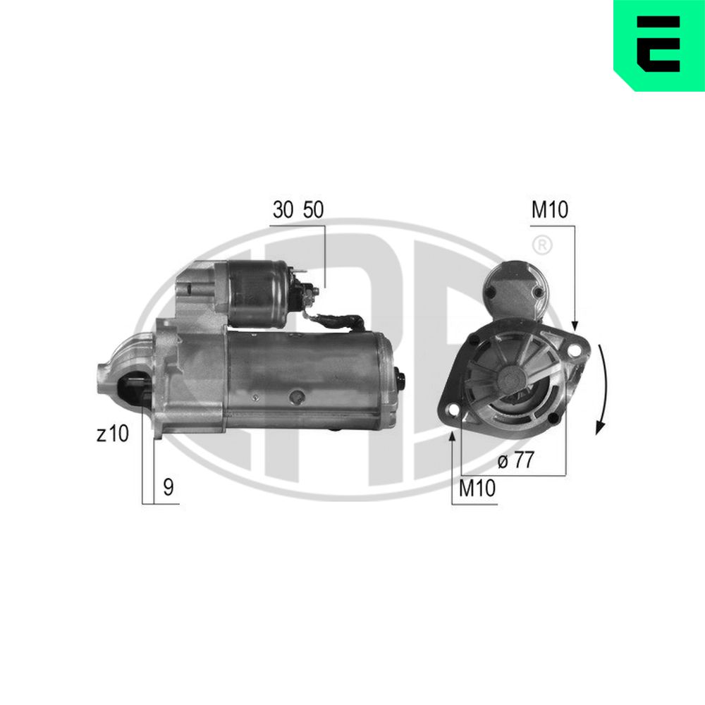 ERA Startmotor 220498A