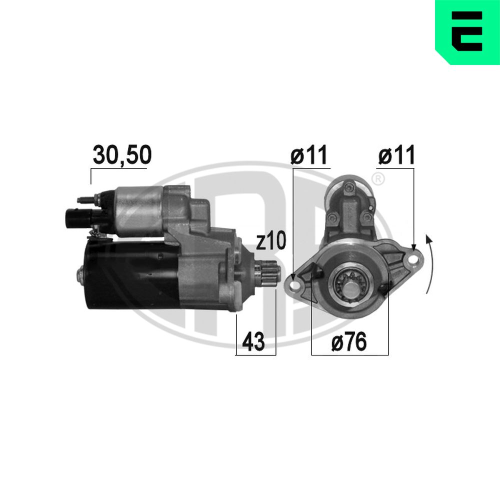 ERA starteris 220665A
