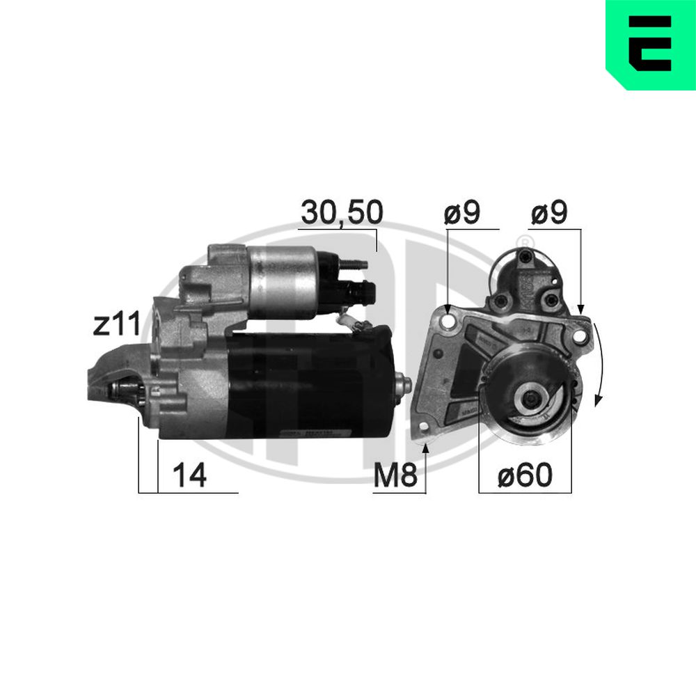 ERA Rozrusznik 220873A