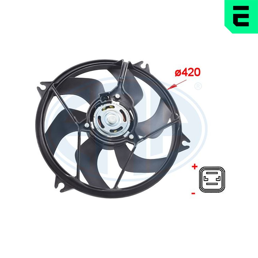 ERA Ventilaator,mootorijahutus 352042