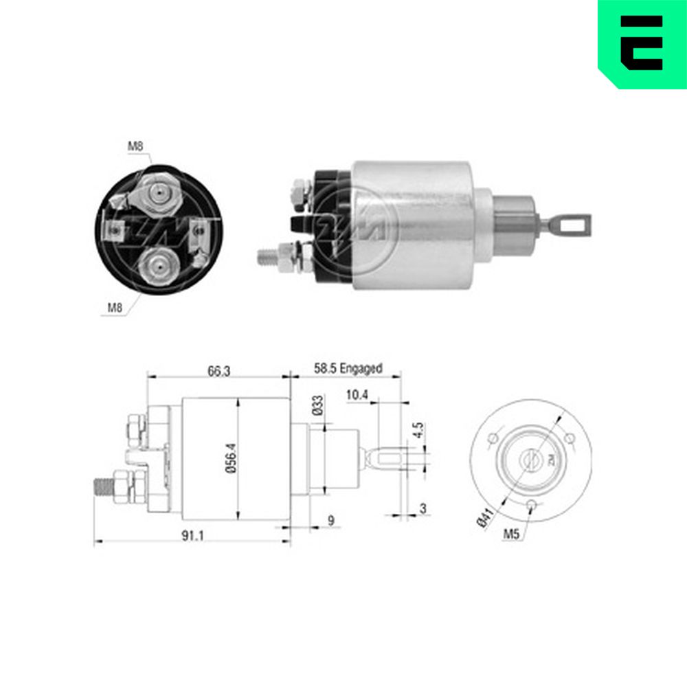 ERA Magneettikytkin, käynnistin ZM5773