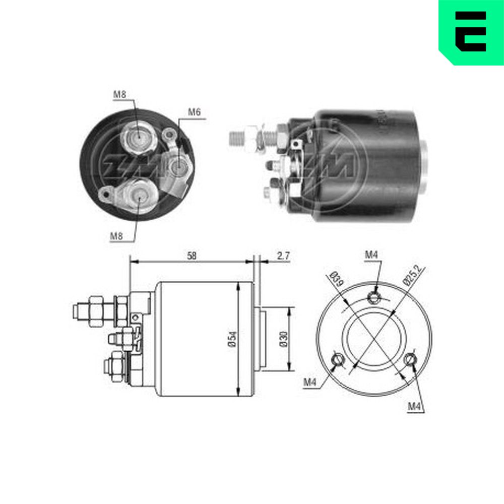ERA Magnetlülitus,starter ZM590