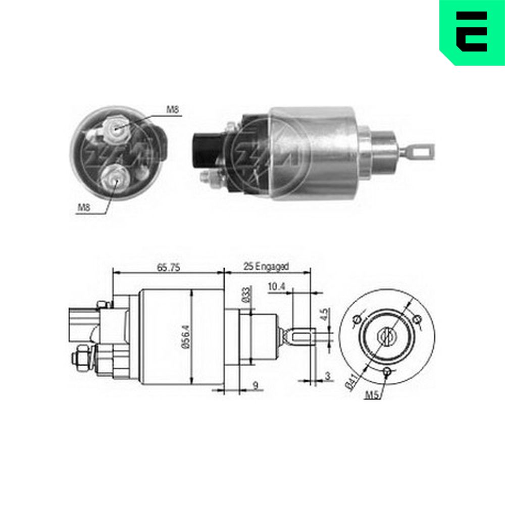ERA Magnetlülitus,starter ZM978