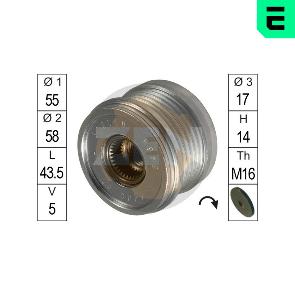 ERA Generaatori vabakäik ZN5468