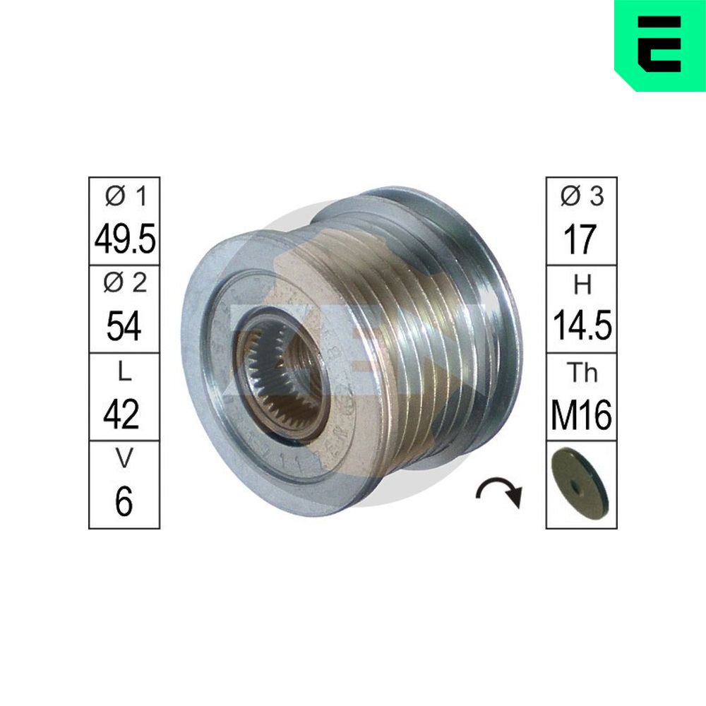 ERA Generaatori vabakäik ZN5565