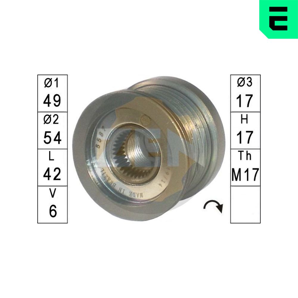 ERA Generaatori vabakäik ZN5587