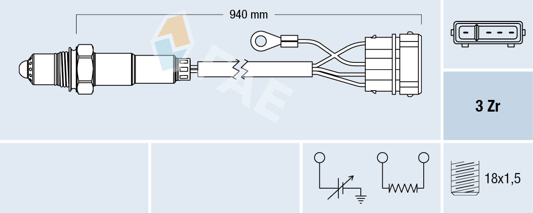 FAE lambda jutiklis 77112
