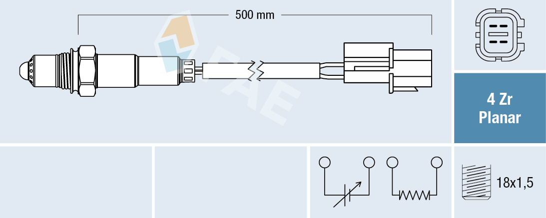 FAE Lambda andur 77680