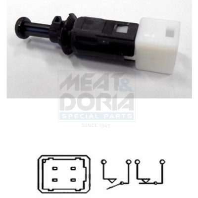 MEAT & DORIA Bromsljuskontakt 35033