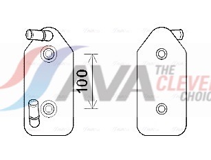 AVA QUALITY COOLING alyvos aušintuvas, automatinė transmisija AI3356