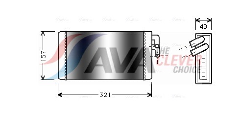 AVA QUALITY COOLING Lämmityslaitteen kenno AI6052