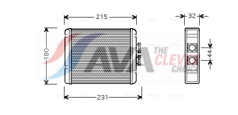 AVA QUALITY COOLING Lämmityslaitteen kenno AI6198