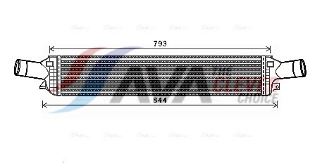 AVA QUALITY COOLING Välijäähdytin AIA4319