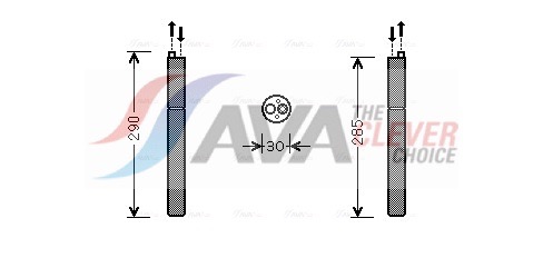 AVA QUALITY COOLING Kuivati,kliimaseade AID298