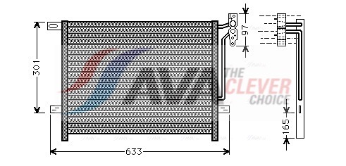 AVA QUALITY COOLING Kondensaator,kliimaseade BW5203