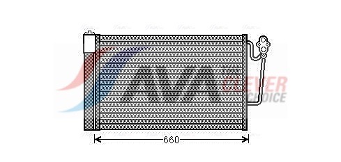 AVA QUALITY COOLING Kondensaator,kliimaseade BWA5363D