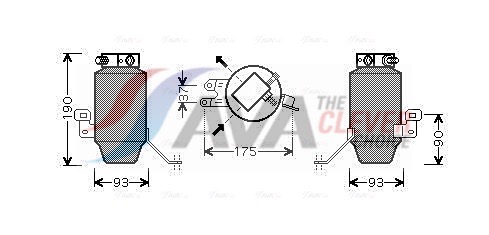 AVA QUALITY COOLING Kuivati,kliimaseade BWD299