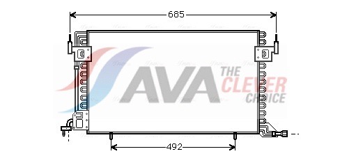 AVA QUALITY COOLING Kondensaator,kliimaseade CN5100