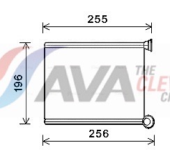 AVA QUALITY COOLING Soojusvaheti,salongiküte CN6281