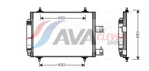 AVA QUALITY COOLING Kondensaator,kliimaseade CNA5213D
