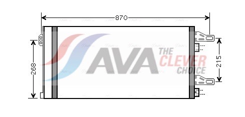 AVA QUALITY COOLING Kondensaator,kliimaseade CNA5246D