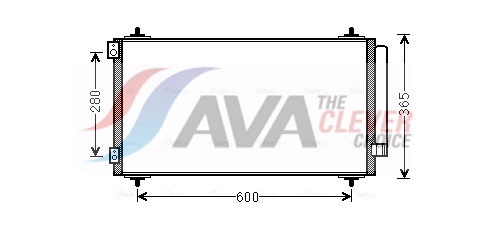 AVA QUALITY COOLING Kondensaator,kliimaseade CNA5271D