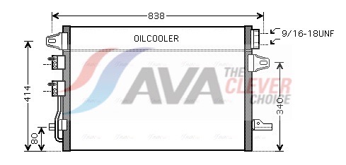 AVA QUALITY COOLING Kondensaator,kliimaseade CR5088