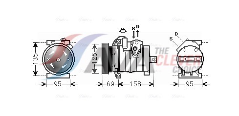 AVA QUALITY COOLING Kompressor,kliimaseade CRAK130