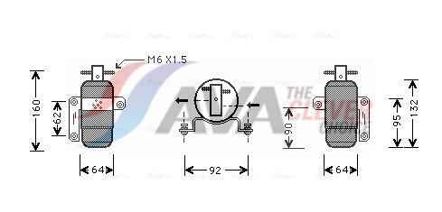 AVA QUALITY COOLING Kuivati,kliimaseade CRD060