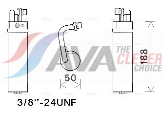 AVA QUALITY COOLING Kuivati,kliimaseade DND285