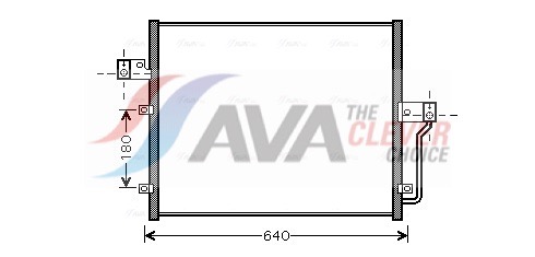 AVA QUALITY COOLING Kondensaator,kliimaseade DW5082