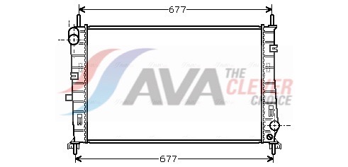 AVA QUALITY COOLING Radiaator,mootorijahutus FDA2165