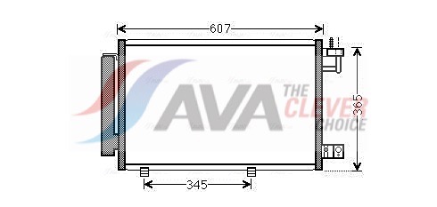 AVA QUALITY COOLING Kondensaator,kliimaseade FDA5439D