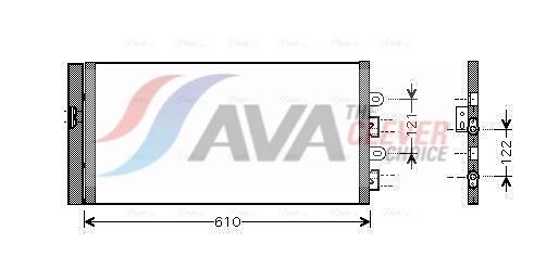 AVA QUALITY COOLING Kondensaator,kliimaseade FTA5298D