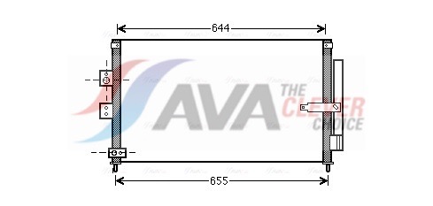AVA QUALITY COOLING Kondensaator,kliimaseade HD5223D