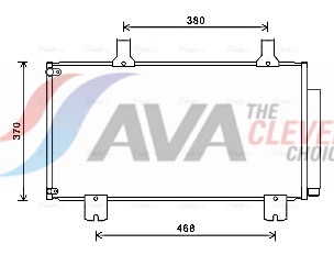 AVA QUALITY COOLING Kondensaator,kliimaseade HD5247D