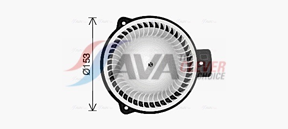 AVA QUALITY COOLING Salongipuhur HD8326