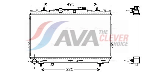 AVA QUALITY COOLING Radiaator,mootorijahutus HY2095