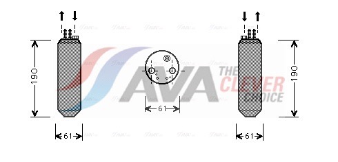 AVA QUALITY COOLING Kuivati,kliimaseade HYD080