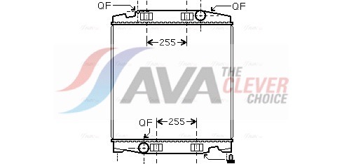 AVA QUALITY COOLING Kylare, motorkylning IV2082