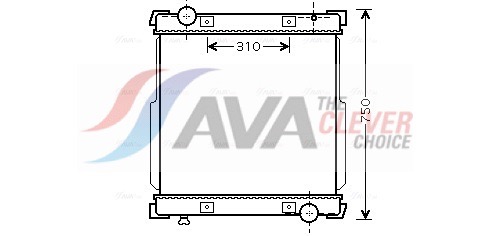 AVA QUALITY COOLING Kylare, motorkylning IV2088