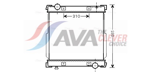 AVA QUALITY COOLING Kylare, motorkylning IV2095