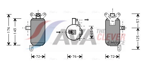 AVA QUALITY COOLING Kuivati,kliimaseade JRD021