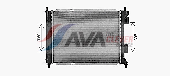 AVA QUALITY COOLING Radiaator,mootorijahutus KA2327