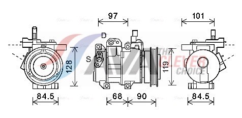 AVA QUALITY COOLING Kompressor,kliimaseade KAAK261